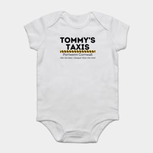 Doc Martin Tommy's Taxis Portwenn Port Isaac Cornwall Baby Bodysuit